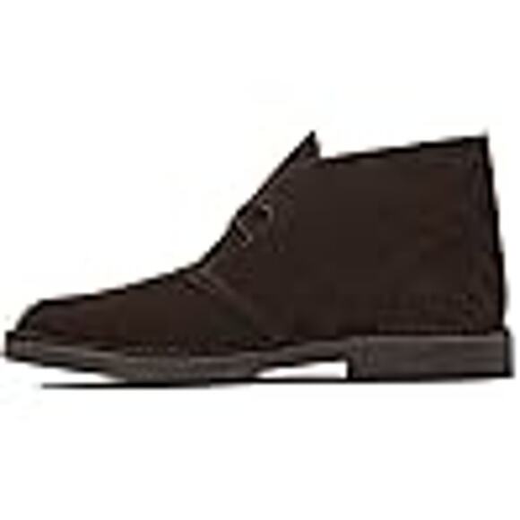 NWT Clarks Men's Desert Boot Evo Shoes - Dark Brown Suede, Size 8 M - Picture 4 of 5